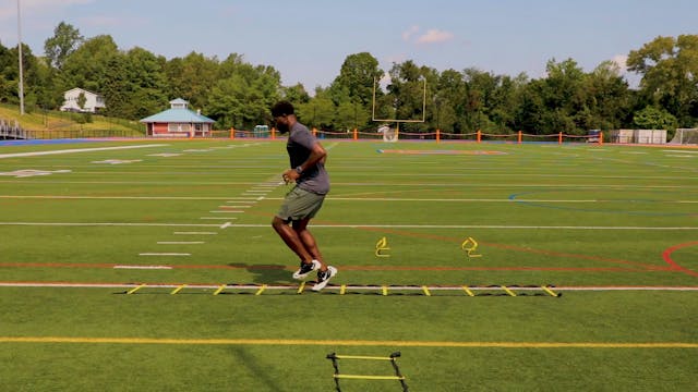 Ladder Drills Quick Feet