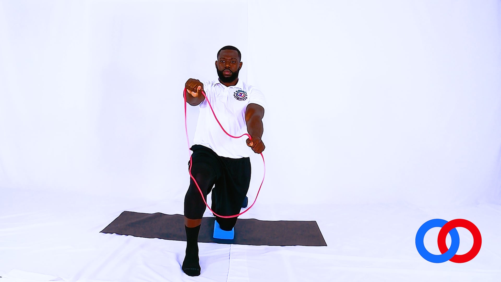 Assisted Half Kneeling Shoulder Flexion Extension Cervical Rotation