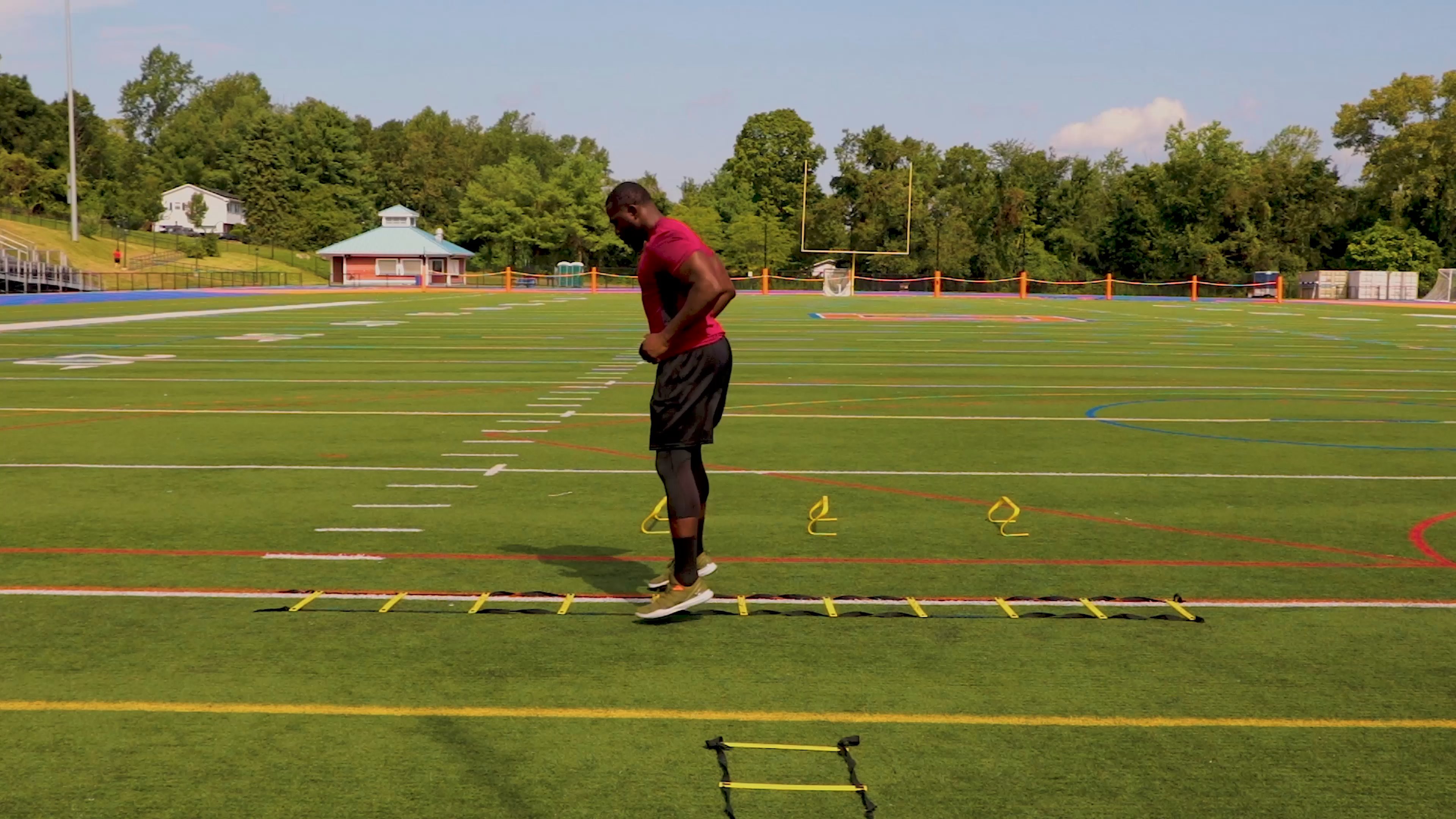 Ladder Drills 2 in 2 Out