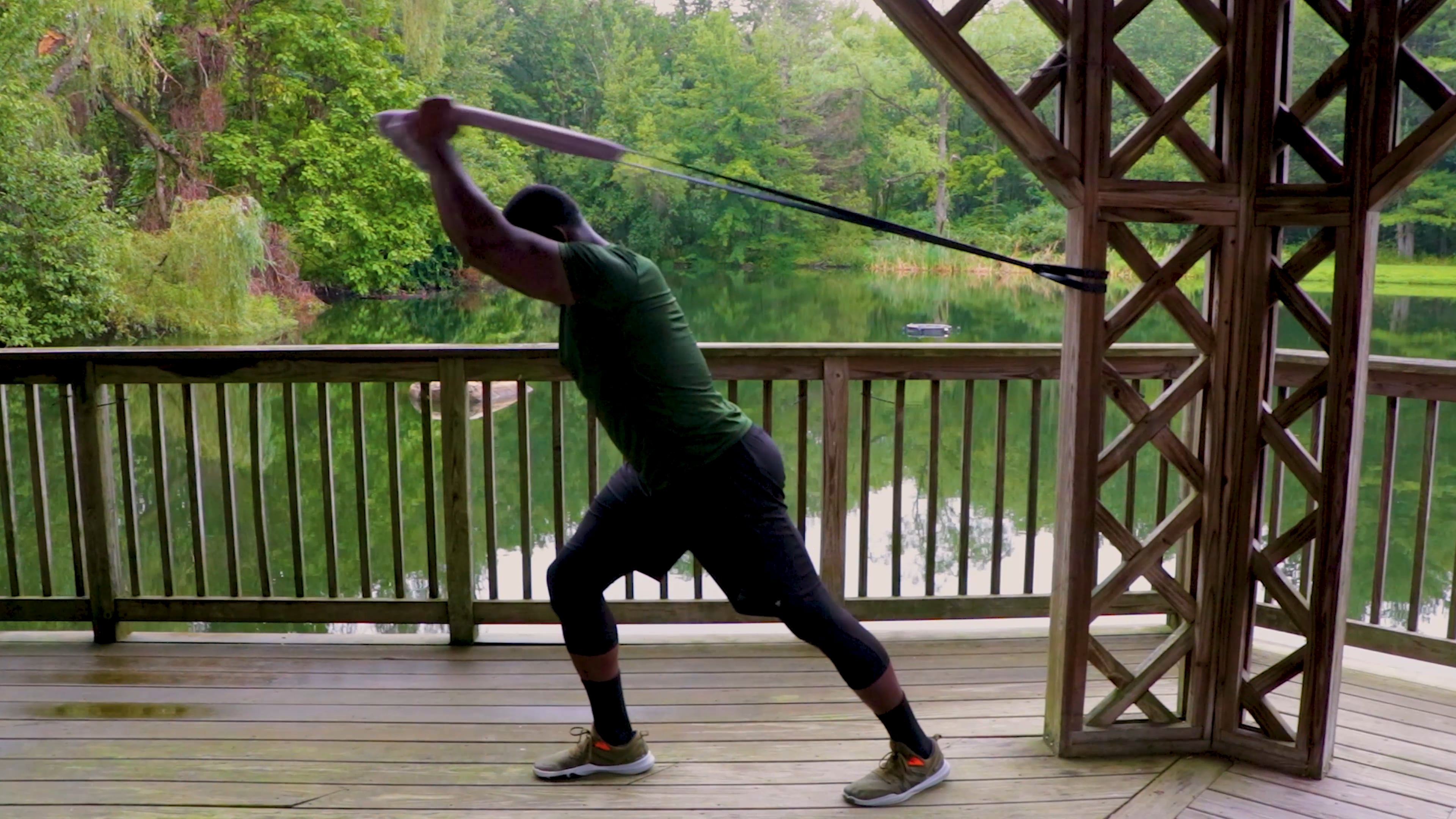 Overhead Tricep Extension w Towel