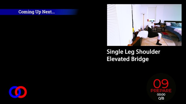 Single Leg Shoulder Elevated Bridge