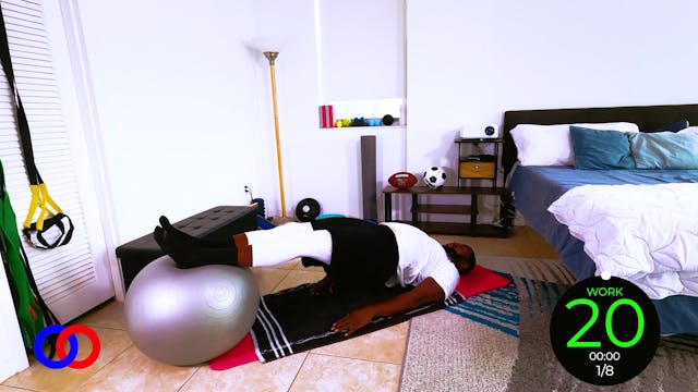 Ball Bridge and Ball Hamstring Curl