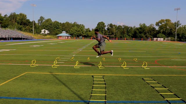 Single Leg Hurdle Hop Continuous