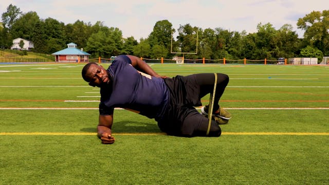 Side Plank w Clam 3-3-3