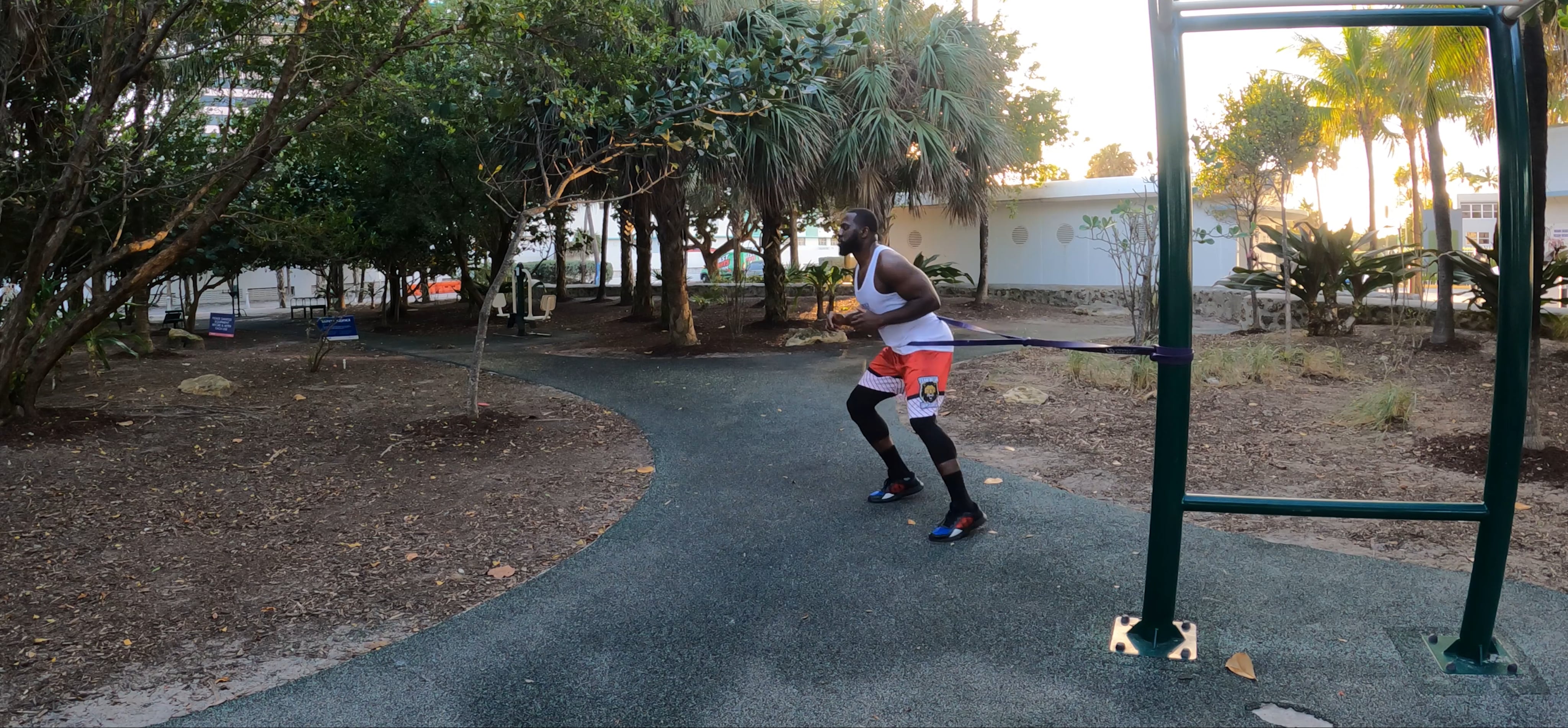 Band Lateral Shuffle