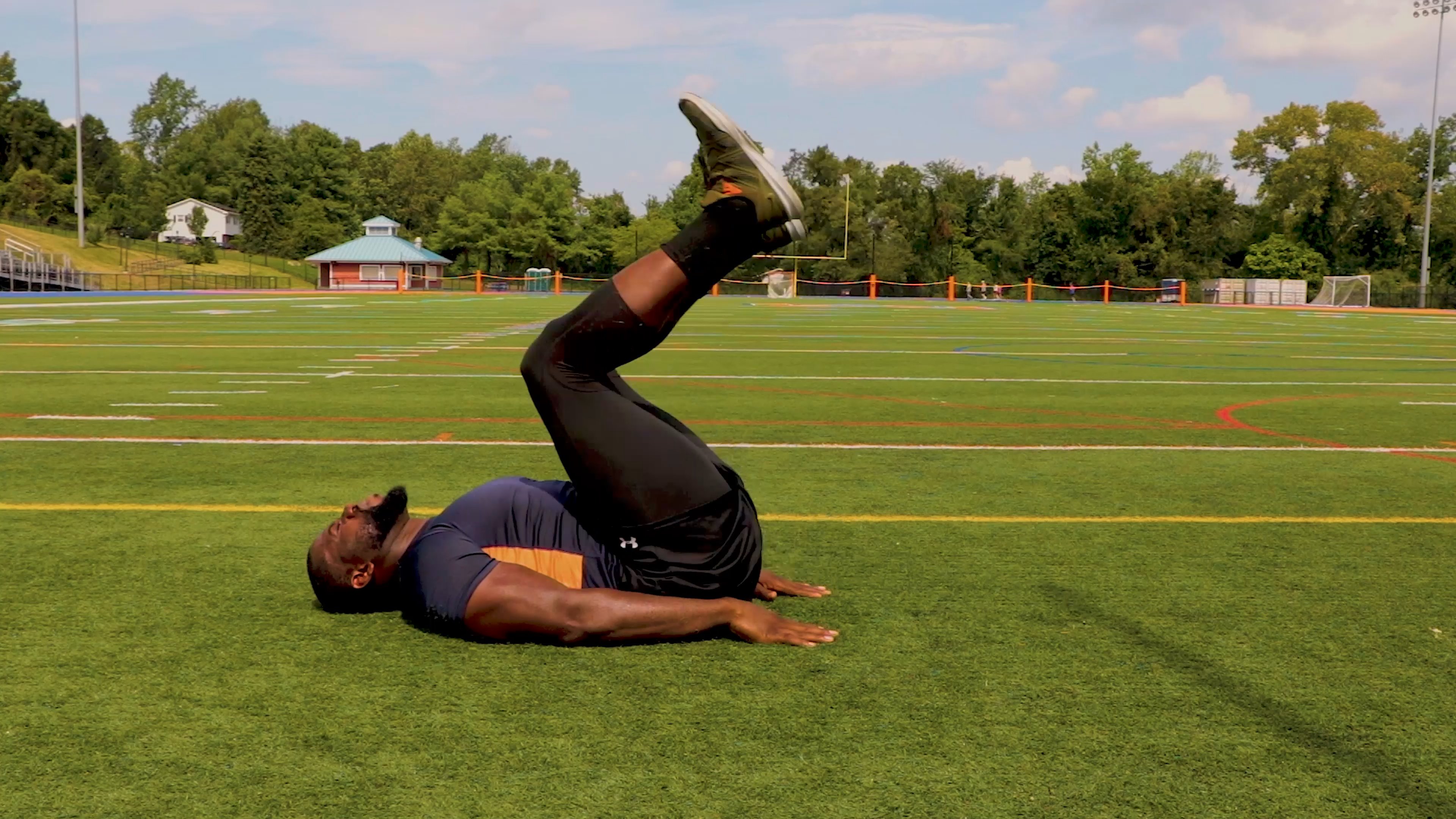 modified reverse crunch