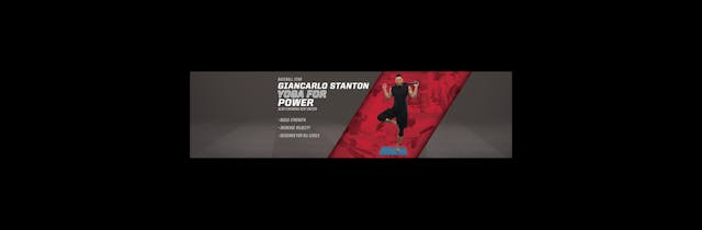 Athletic Yoga: Yoga for Power with Giancarlo Stanton