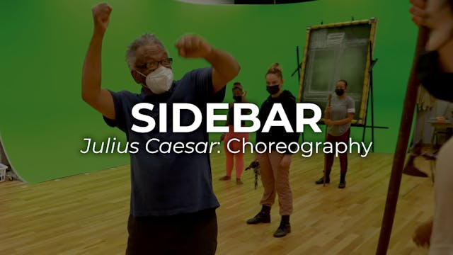 Sidebar Julius Caesar: Choreography