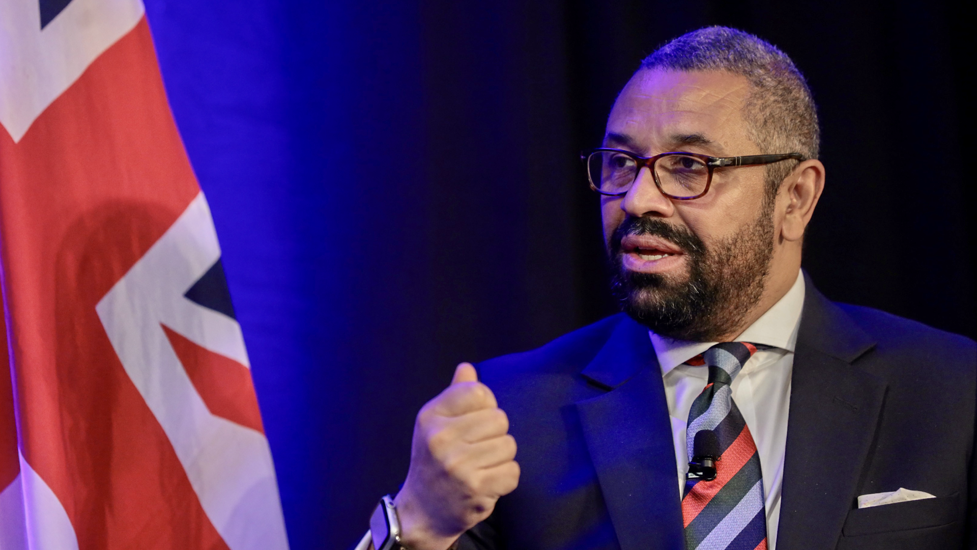 UK Foreign Secretary James Cleverly 