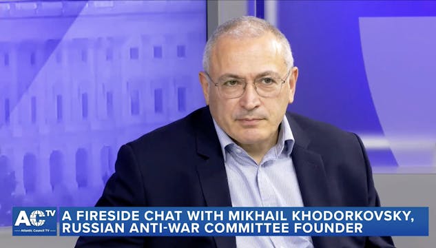 A fireside chat with Mikhail Khodorko...