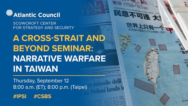 Narrative warfare in Taiwan