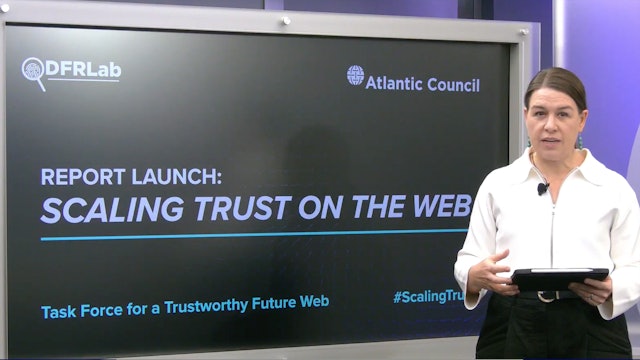 Report launch: Scaling Trust on the Web
