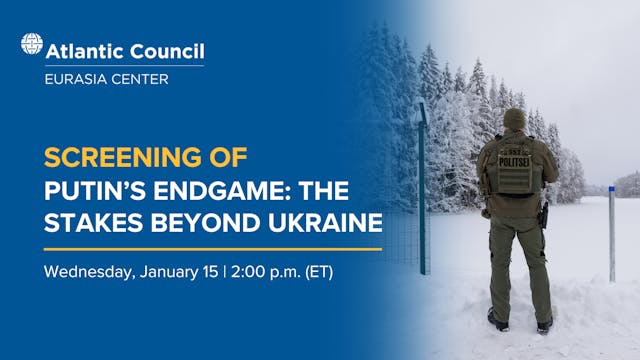 Screening of ‘Putin’s endgame: The st...