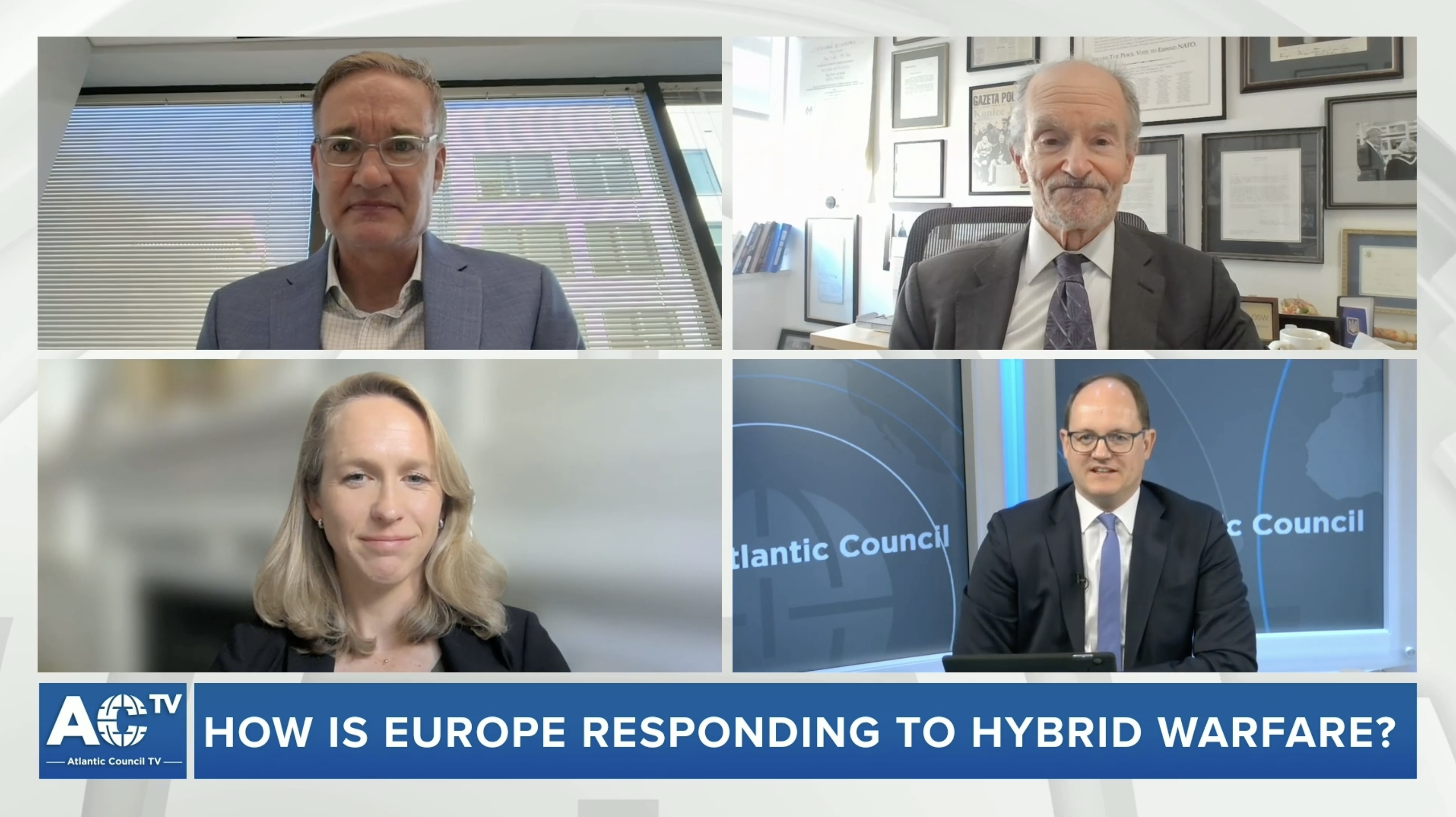 How is Europe responding to hybrid warfare?