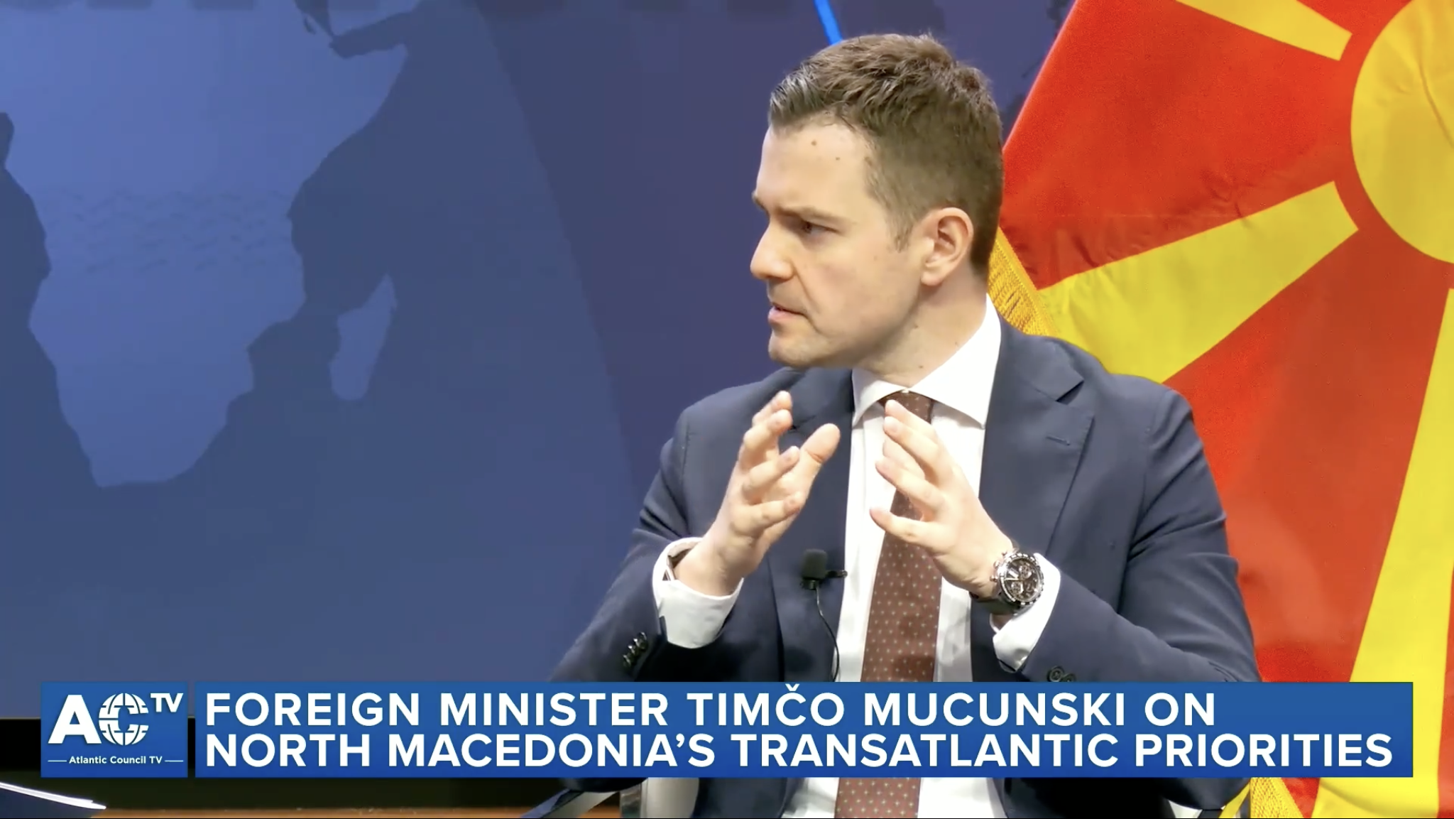 Foreign Minister Timčo Mucunski on North Macedonia’s transatlantic priorities