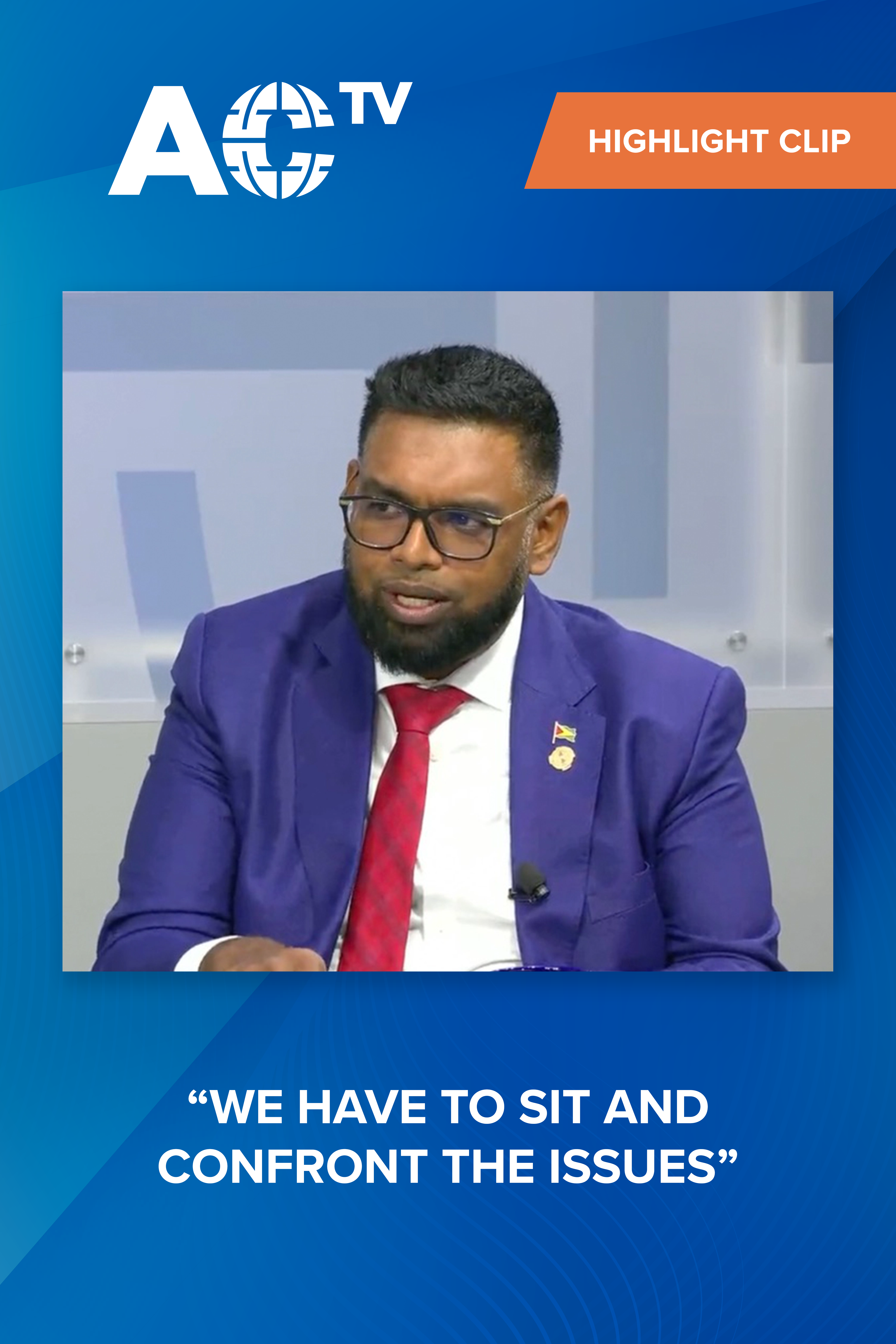 President of Guyana Irfaan Ali on COP28 and climate finance