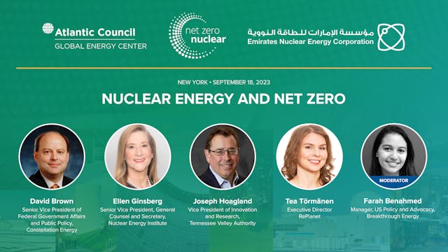 Nuclear energy and net zero
