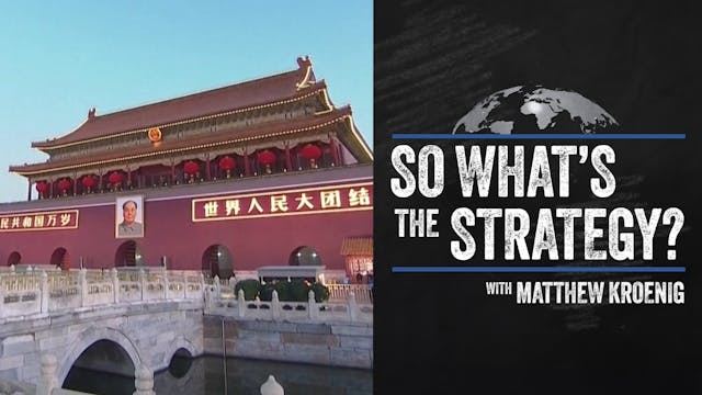 So what’s the strategy for China?