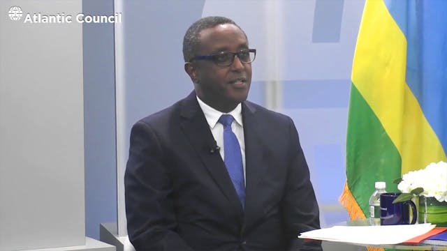 Vincent Biruta, Foreign Minister of t...