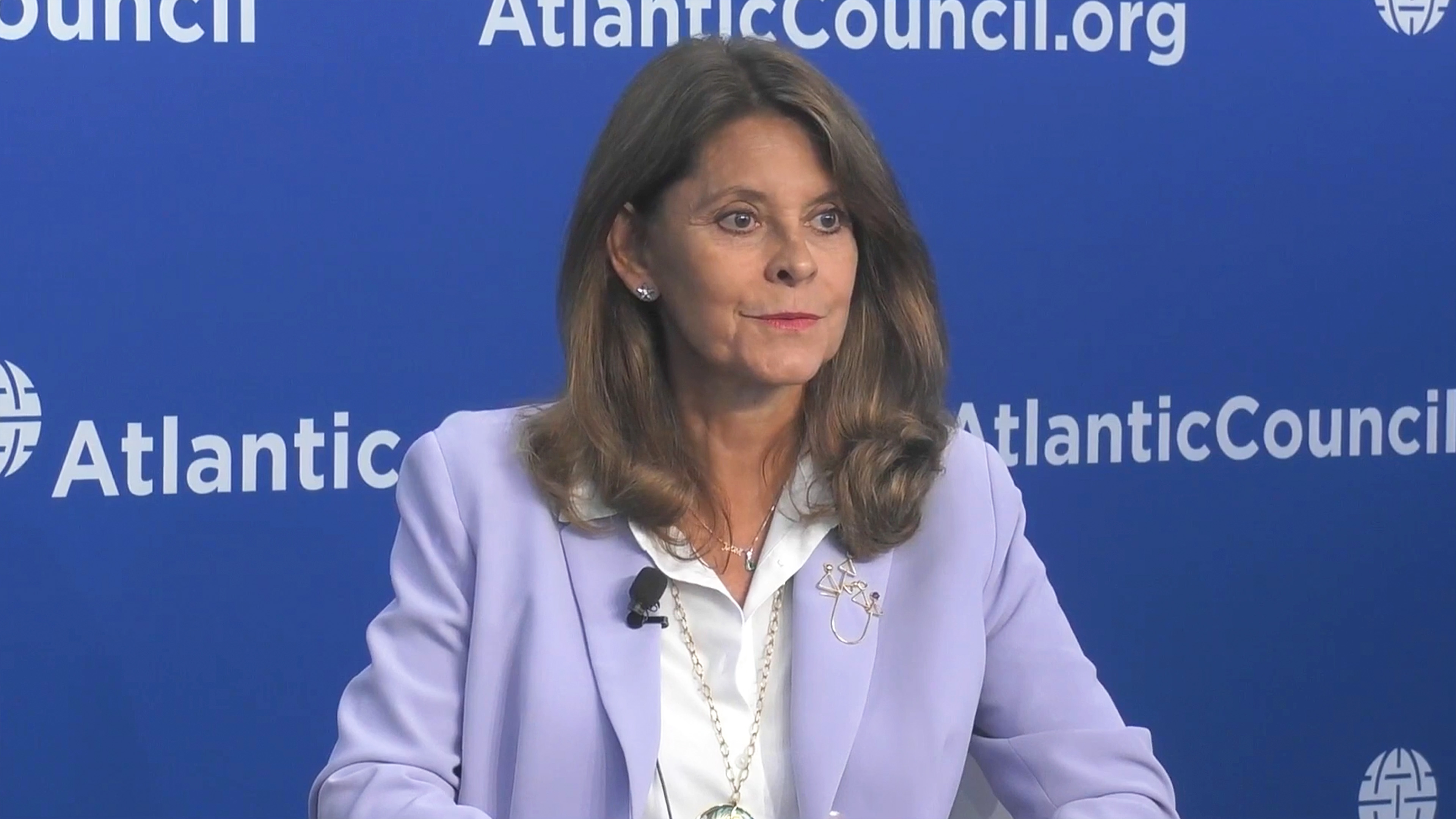 Colombia's Vice President and Minister of Foreign Affairs