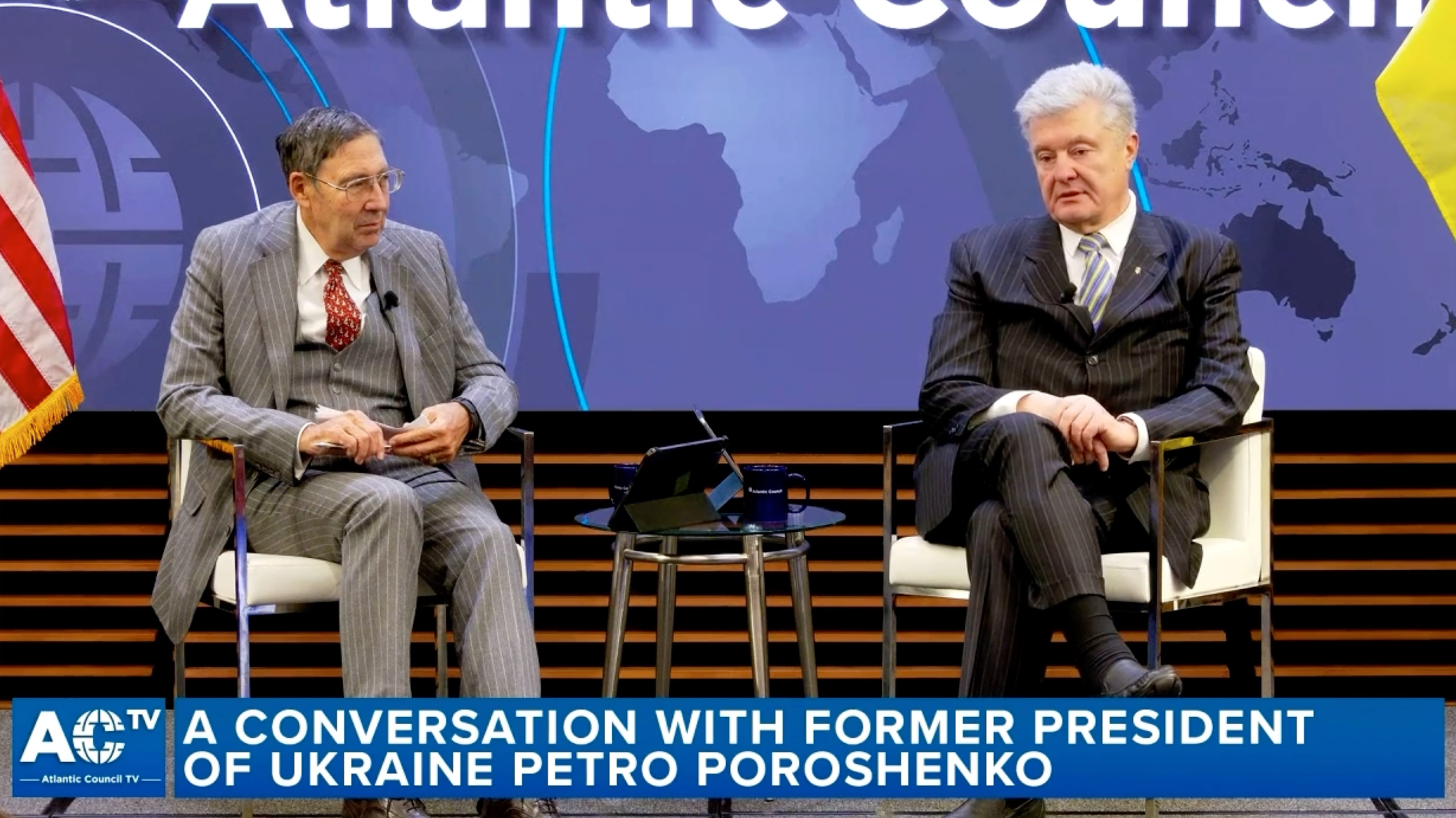 A conversation with former President of Ukraine Petro Poroshenko