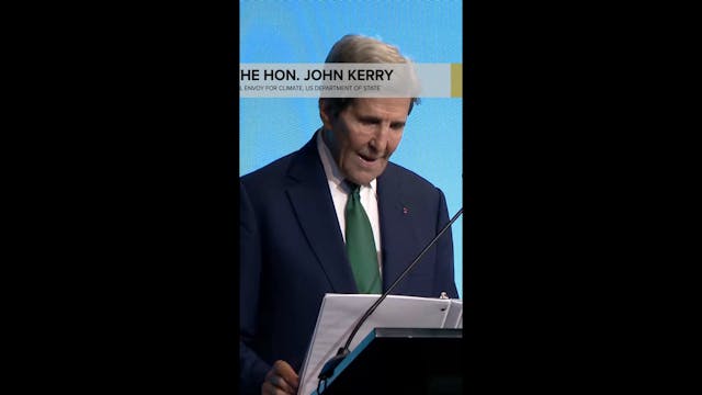 John Kerry at COP28: Fusion energy ca...