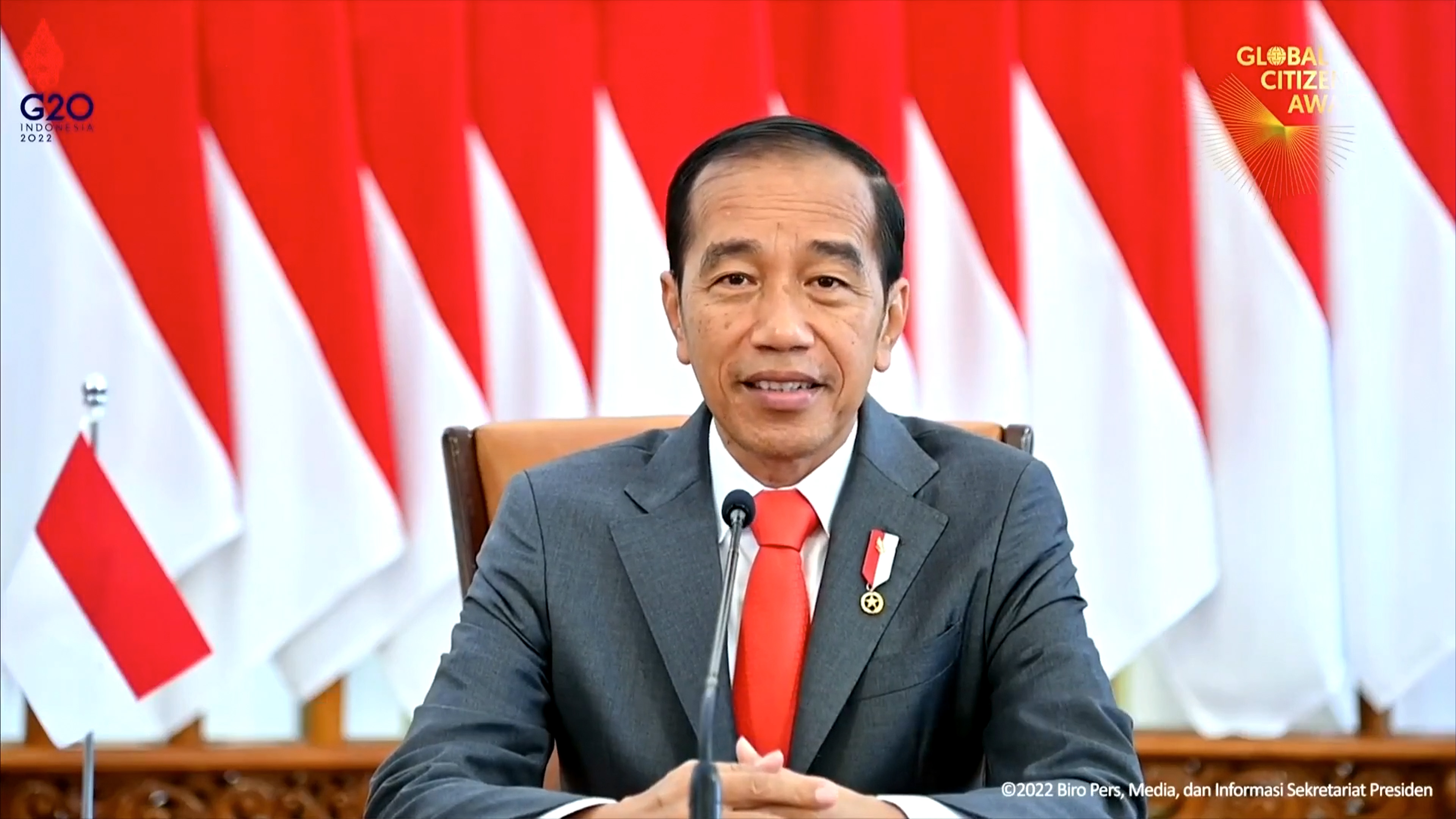 H.E. Joko Widodo | 2022 Global Citizen Awards 