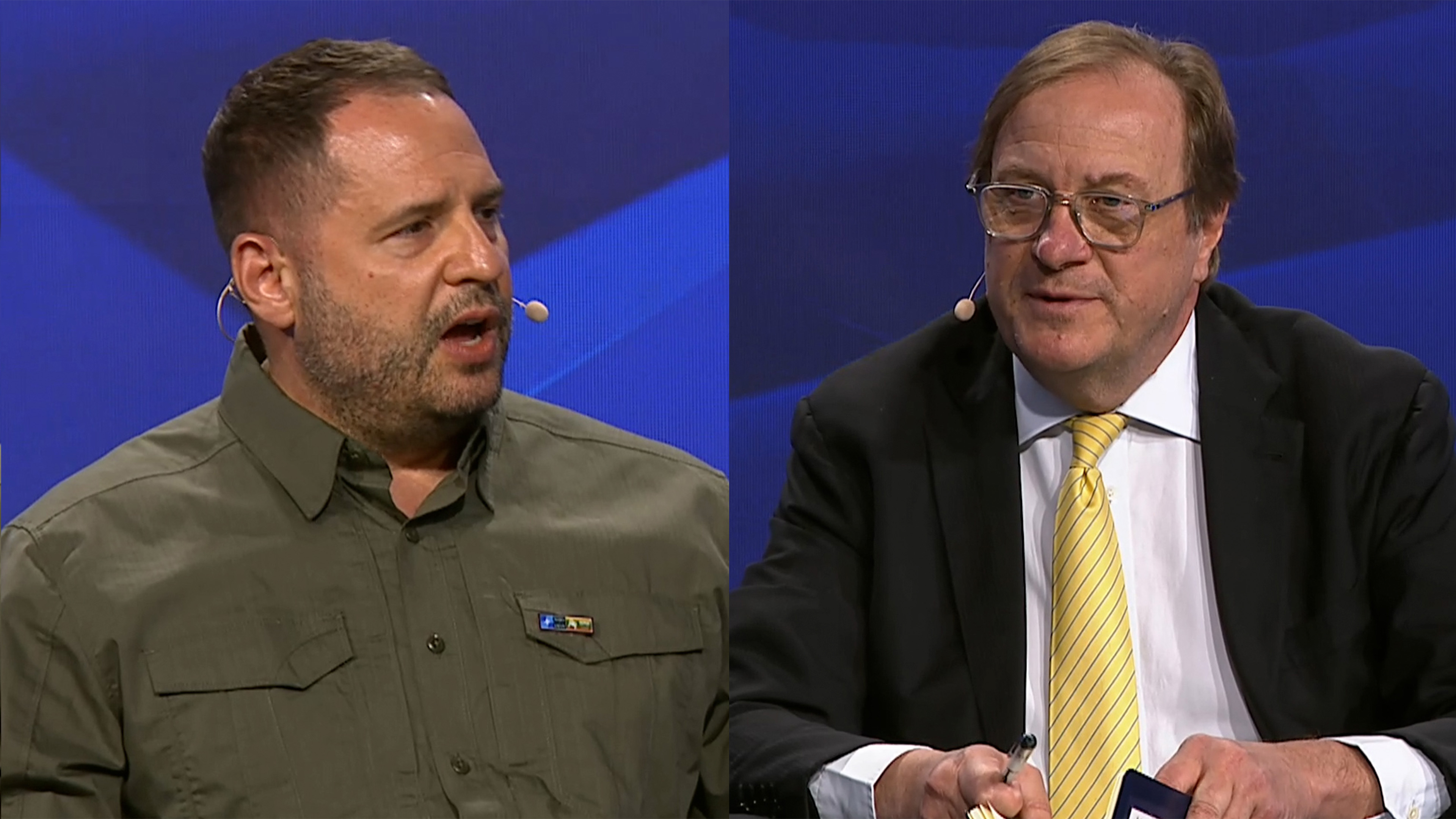 Ukraine's Andriy Yermak at the NATO Public Forum