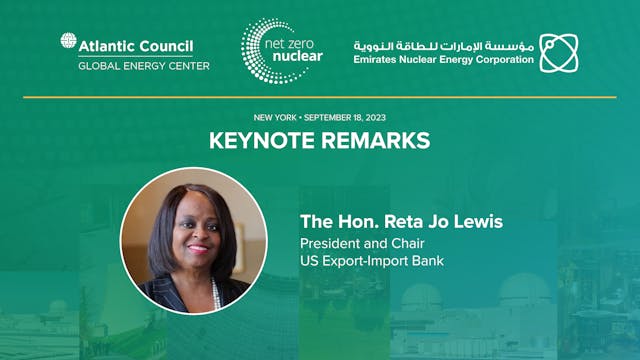 Keynote remarks by Reta Jo Lewis, US ...