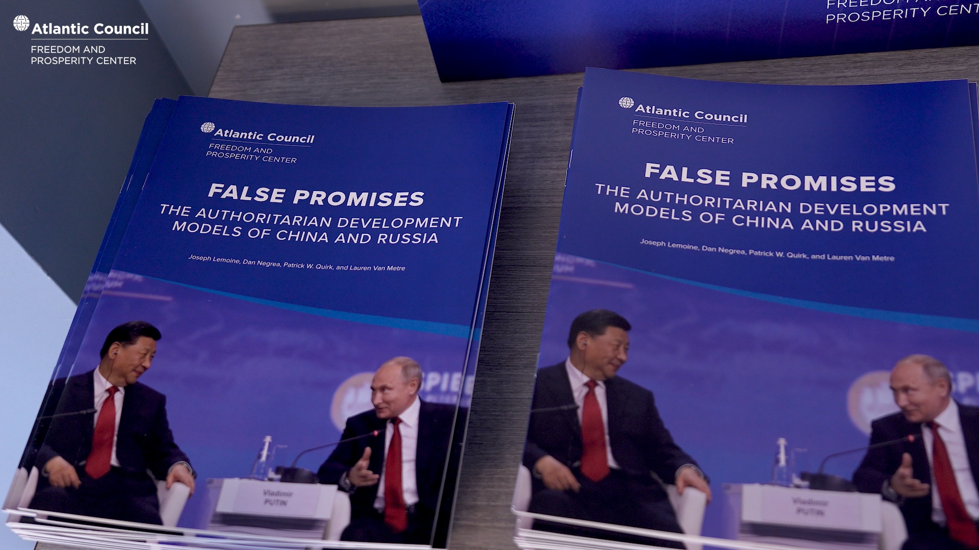 Patrick and Lauren contrast democratic and authoritarian development models