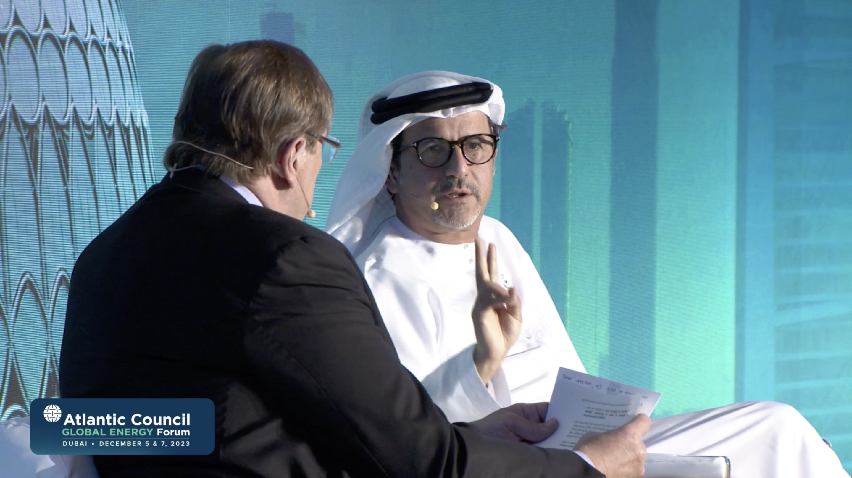 Fireside chat with Musabbeh Al Kaabi