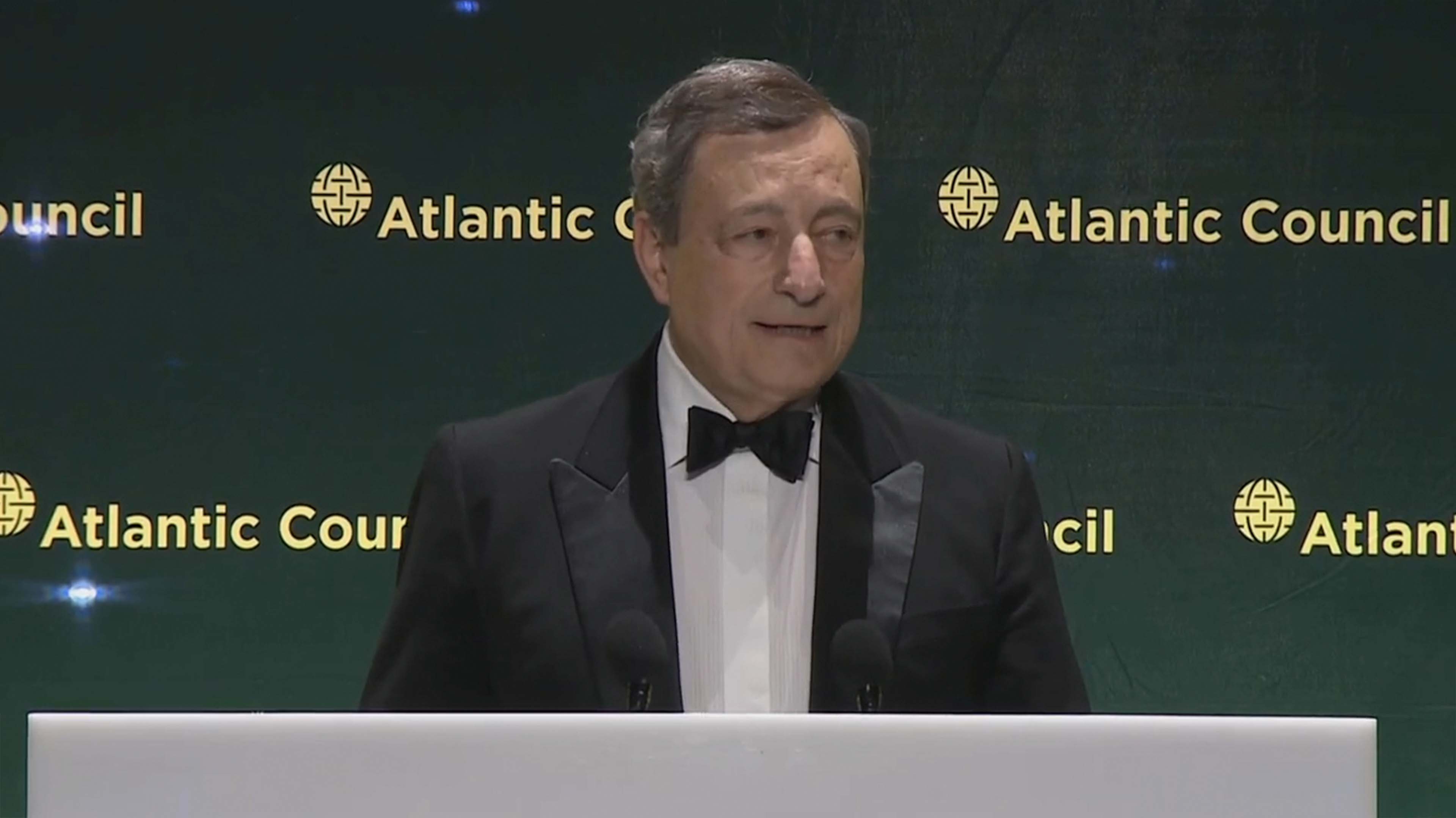 H.E. Mario Draghi | Distinguished International Leadership Award