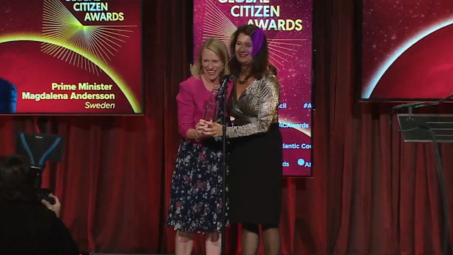H.E. Magdalena Andersson | 2022 Global Citizen Awards
