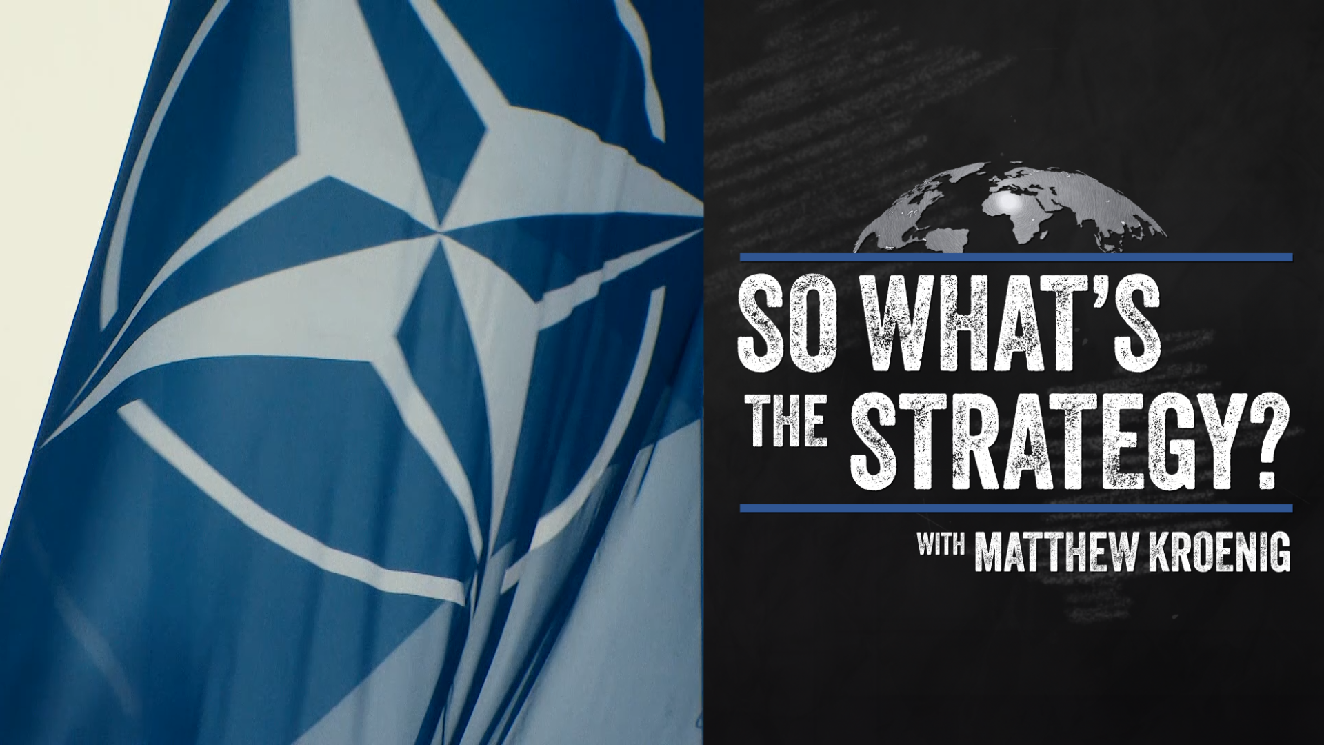 So what’s the strategy for NATO? Part one with Benedetta Berti
