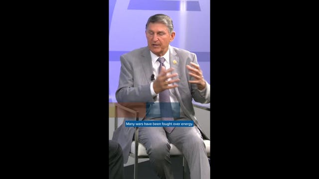 Senator Joe Manchin on energy weaponi...
