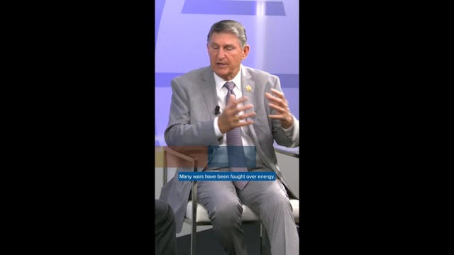 Senator Joe Manchin on energy weaponi...