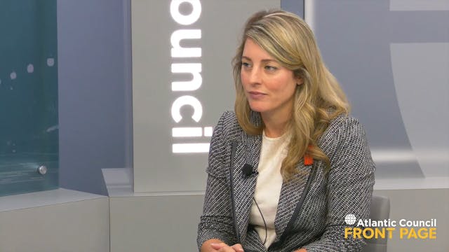 Mélanie Joly, Canadian Foreign Minister
