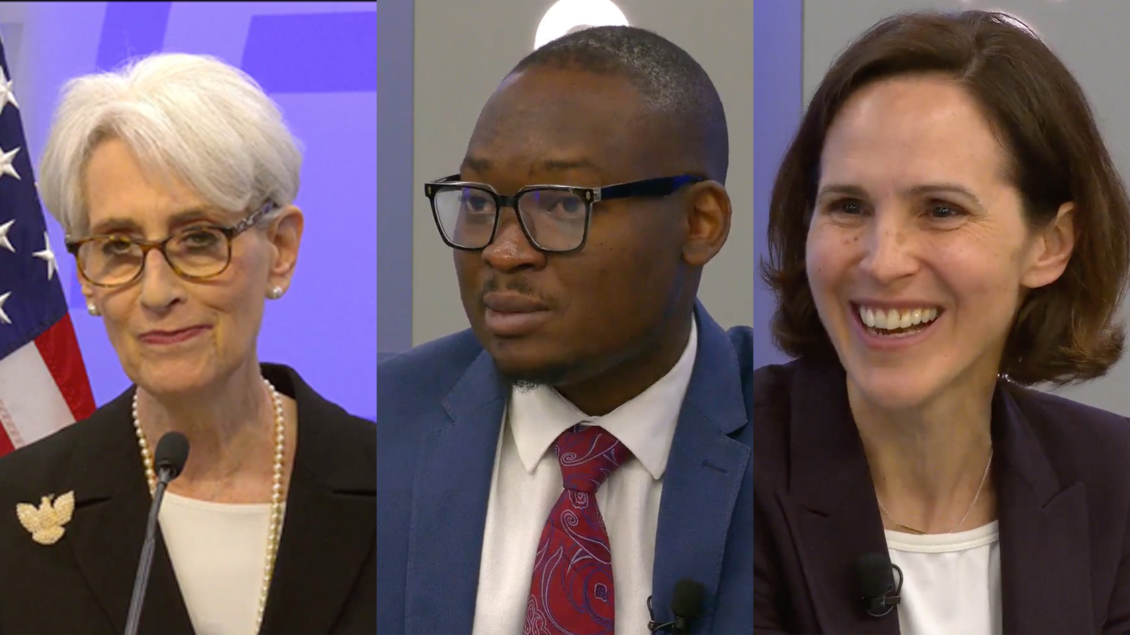 Wendy Sherman and the Freedom Online Coalition