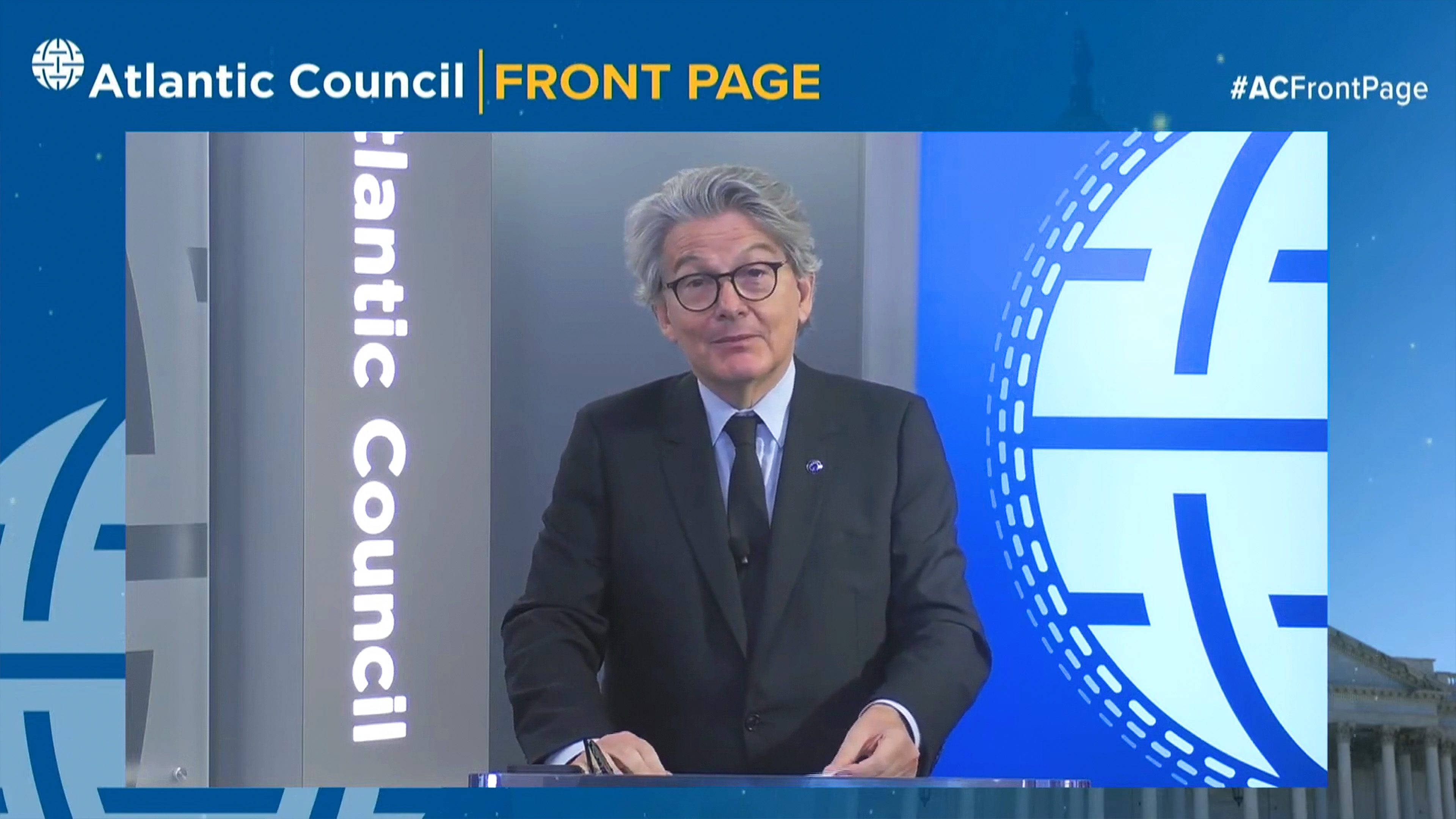 European Commissioner for the Internal Market Thierry Breton