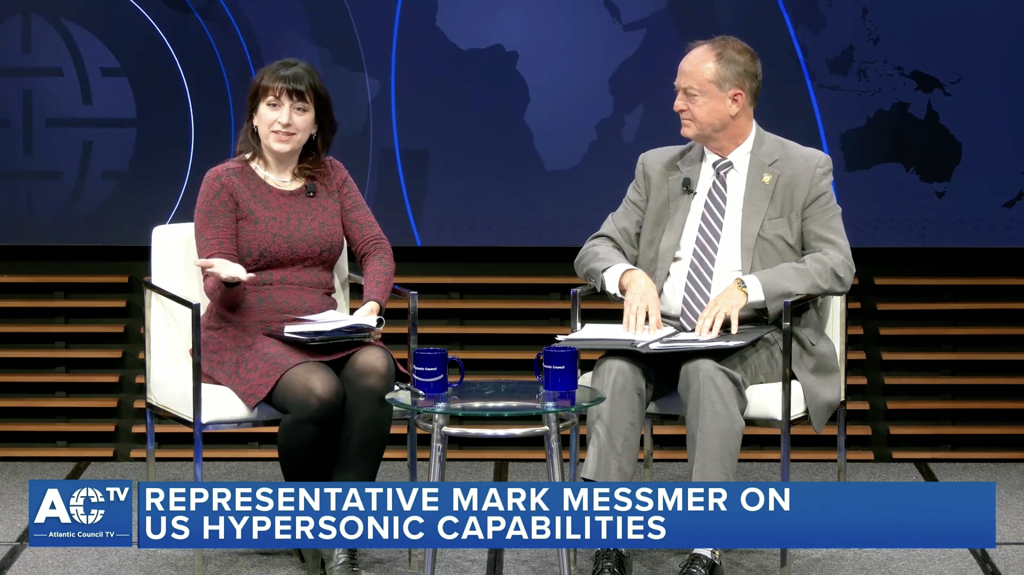 Representatives Mark Messmer and Donald Norcross on US hypersonic capabilities