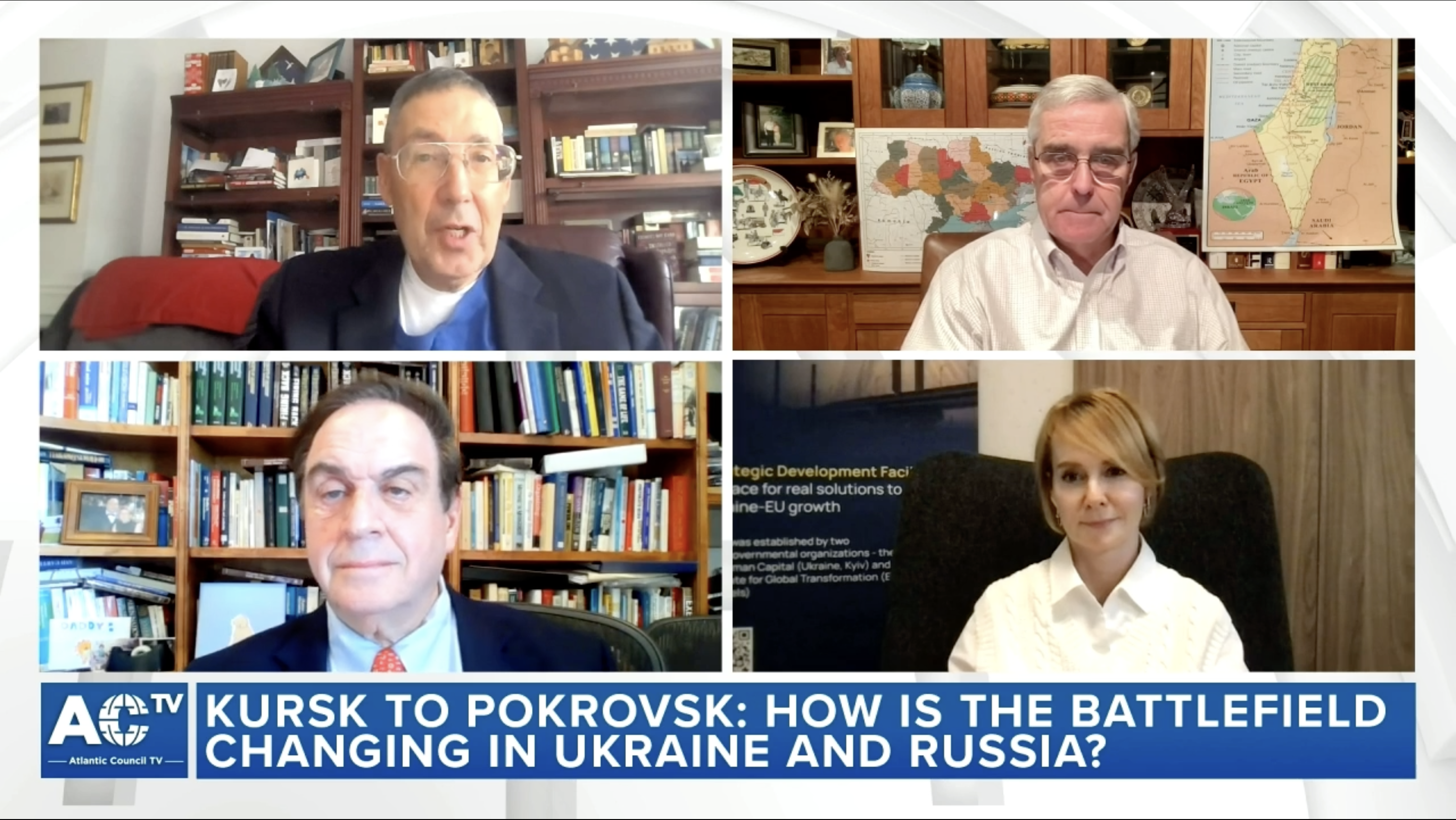 The Changing Battlefield in Ukraine and Russia