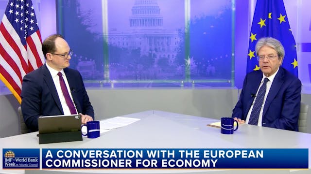 European Commissioner for Economy, Pa...