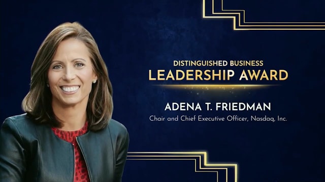 Adena T. Friedman - Distinguished Business Leadership Award | 2023 DLA