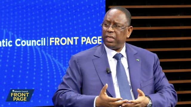 Former Senegalese President Macky Sal...