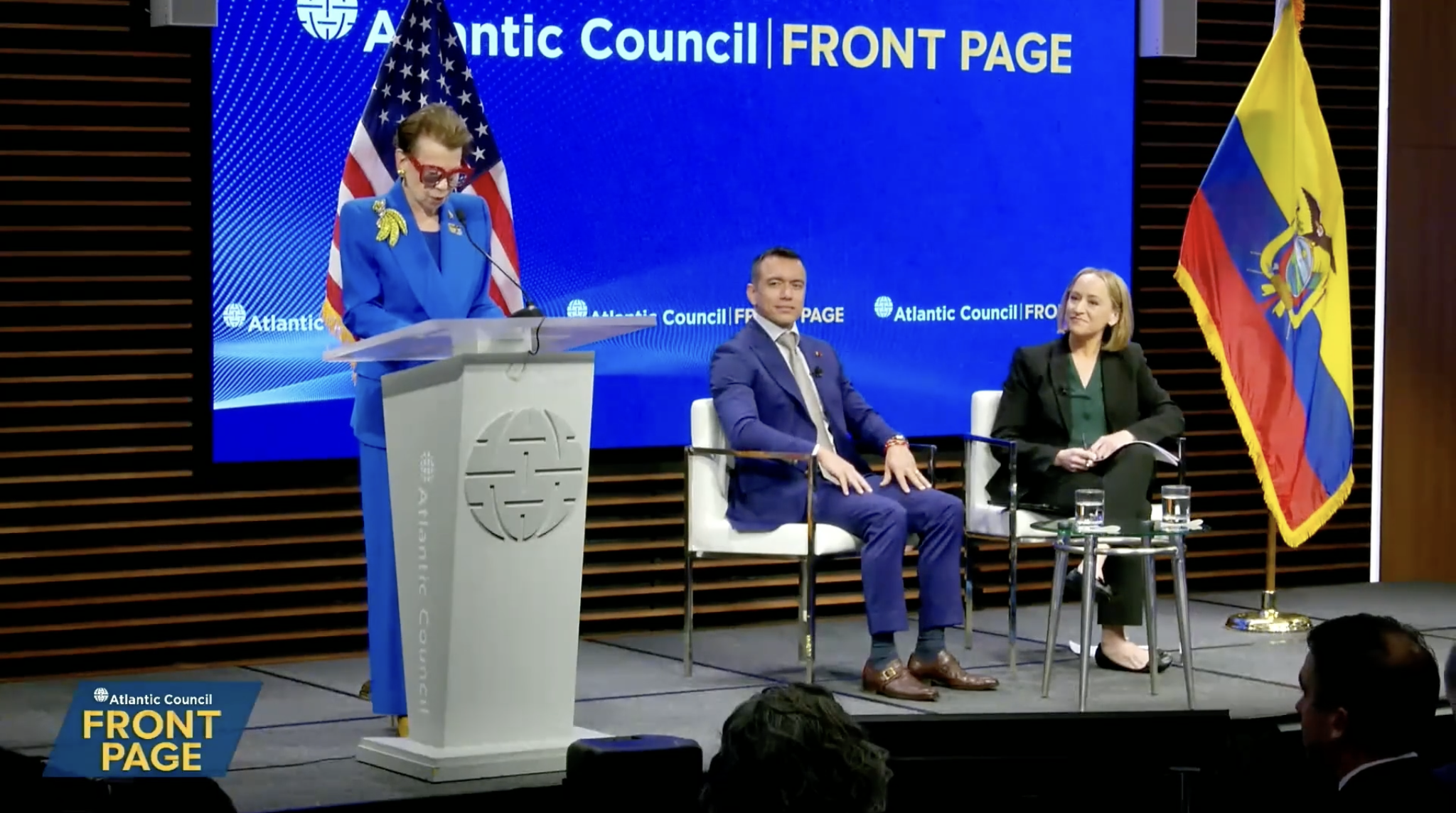 Ecuadorian President Daniel Noboa on security in the Western Hemisphere
