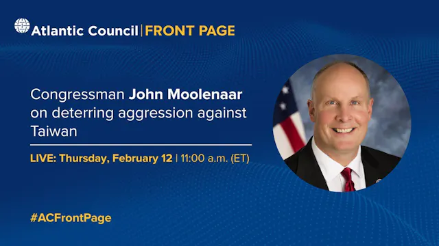Congressman John Moolenaar on deterri...