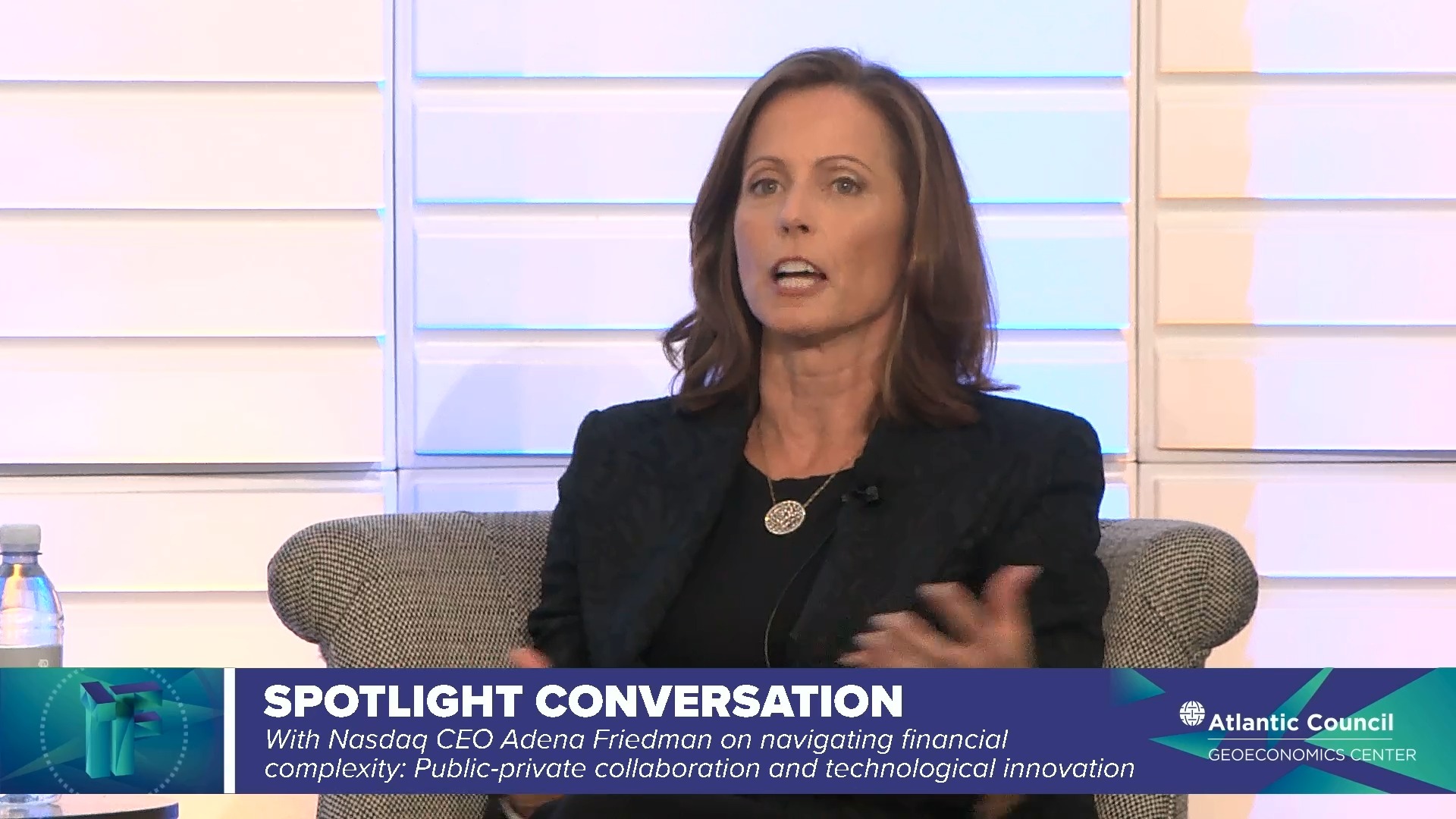 Spotlight conversation: Adena Friedman on navigating financial complexity
