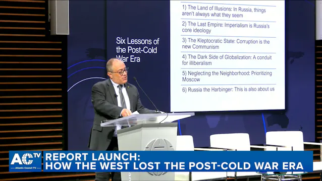 Report launch: How the West lost the ...