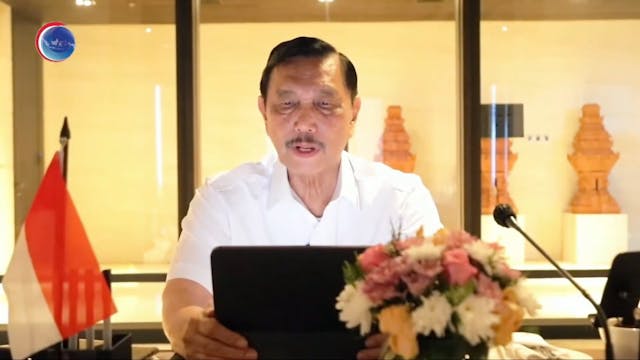Remarks by H.E. Luhut Binsar Pandjait...