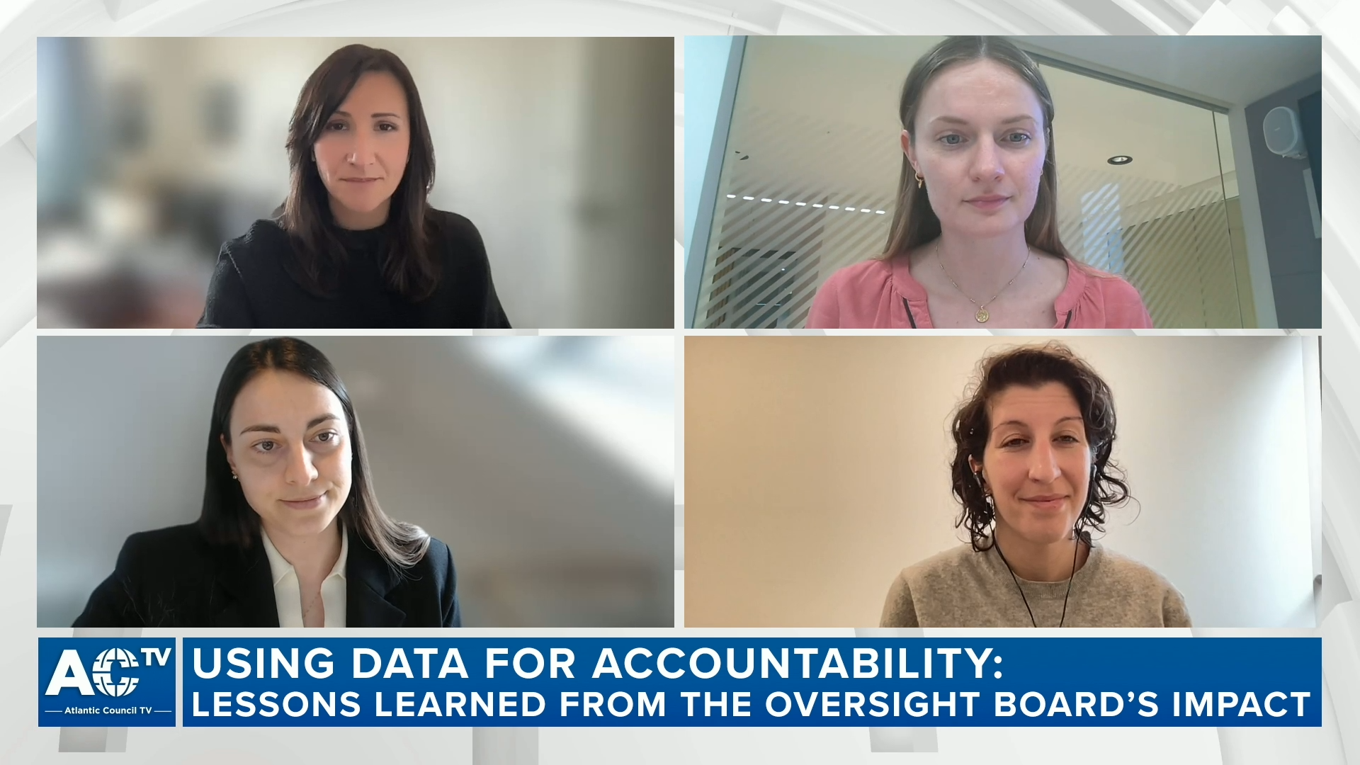 Using data for accountability